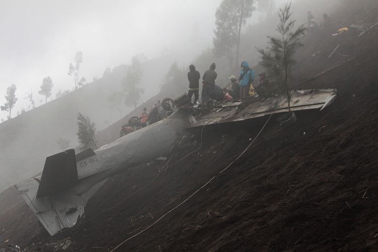 Pesawat TNI AU Jatuh