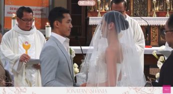 Jonatan Christie dan Shania Junianatha, Pernikahan Indah di Gereja Katedral Jakarta
