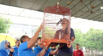 Lomba Burung Berkicau Piala Danpuspomal Cup ke-II di HUT ke 78 Polisi Militer Angkatan Laut, Silaturahmi Antara Prajurit Pomal dan Para Kicau Mania