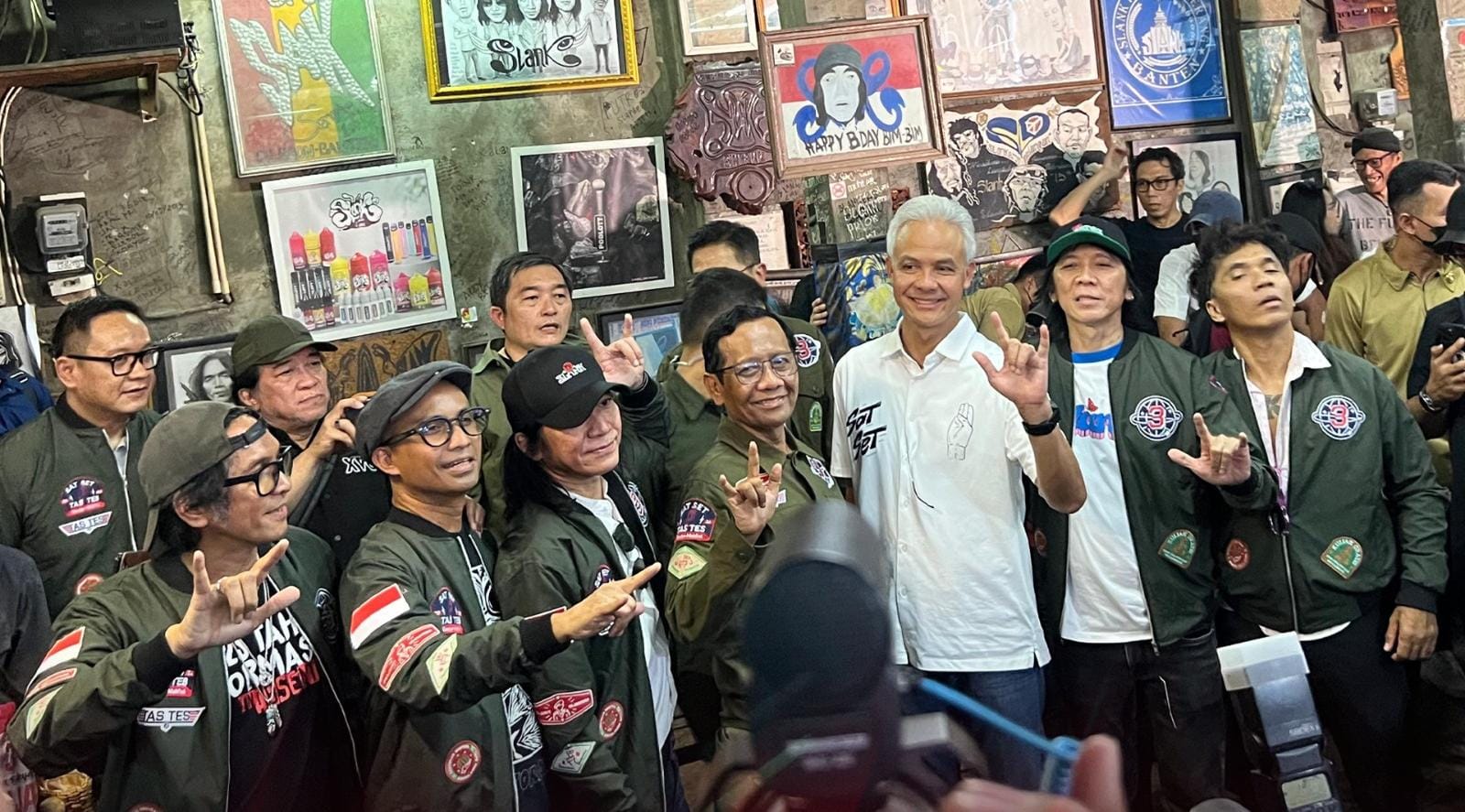 Slank dukung Ganjar dan Mahfud