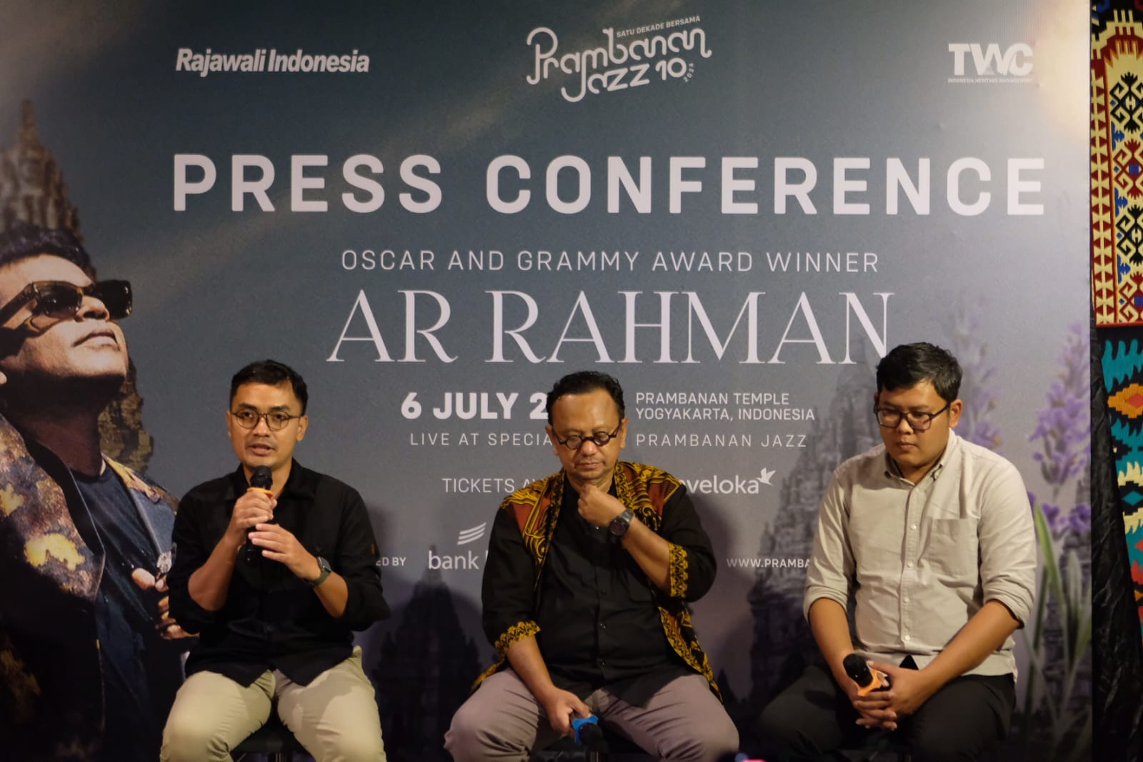 A.R Rahman, Mozart dari Madras di Prambanan Jazz