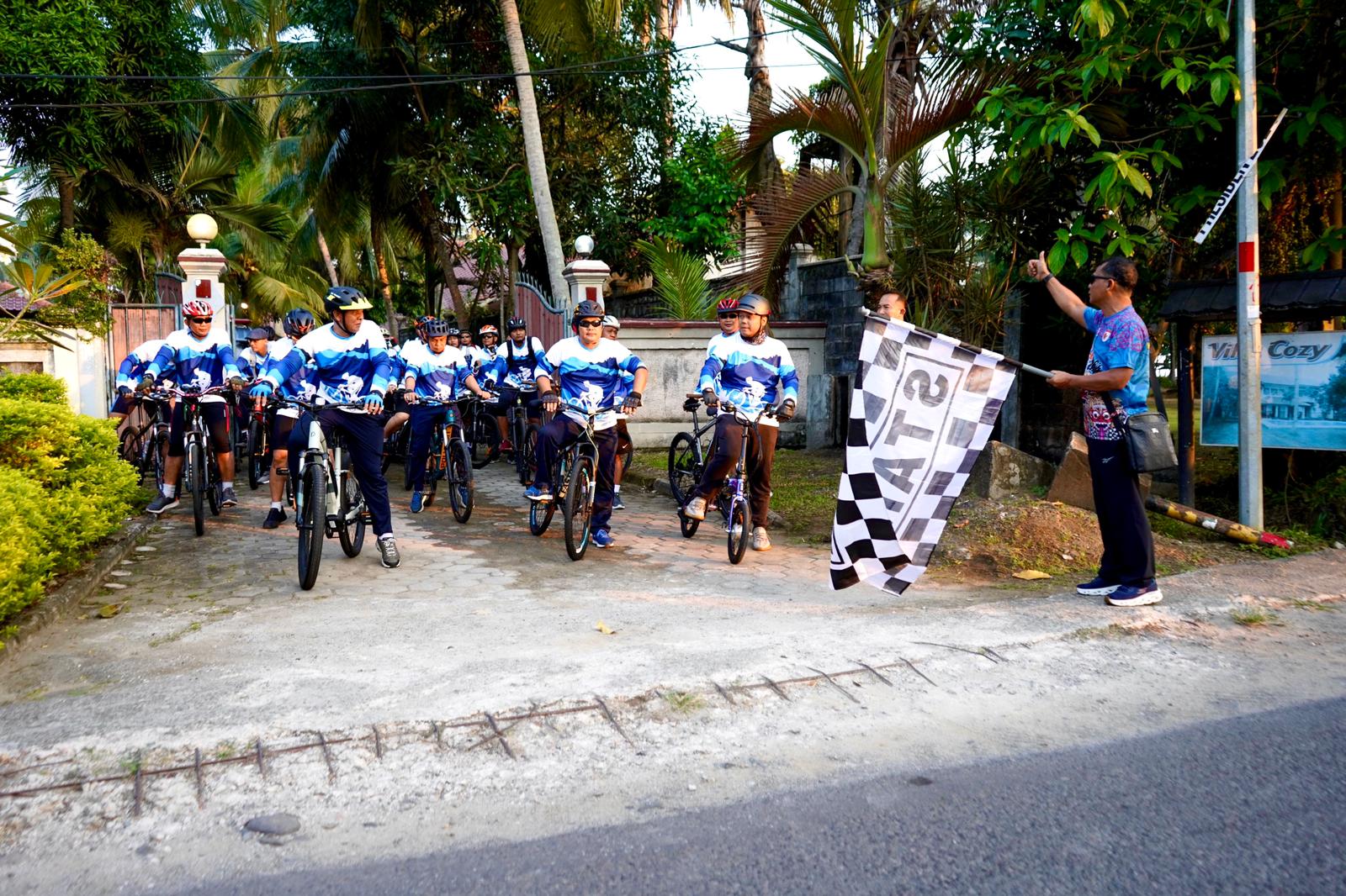 Fun Bike keluarga besar Puspomal