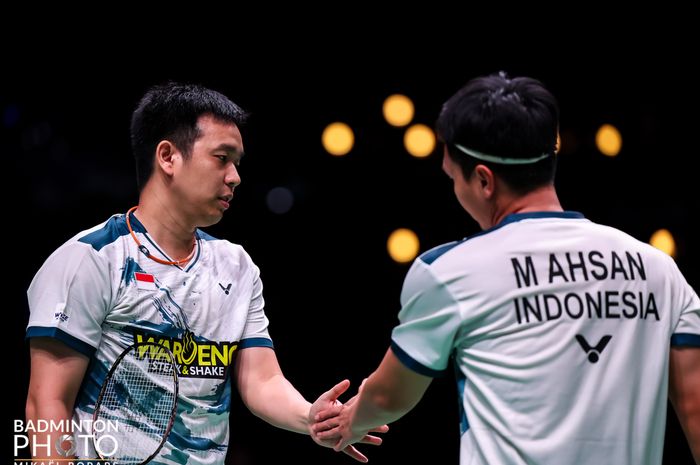 Ahsan/Hendra melaju ke babak 16 besar Indonesia Open 2024