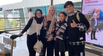 Indra Bekti dan Aldilla Jelita Jalani Umrah Bersama Anak, Doakan Kebersamaan Keluarga di Tanah Suci