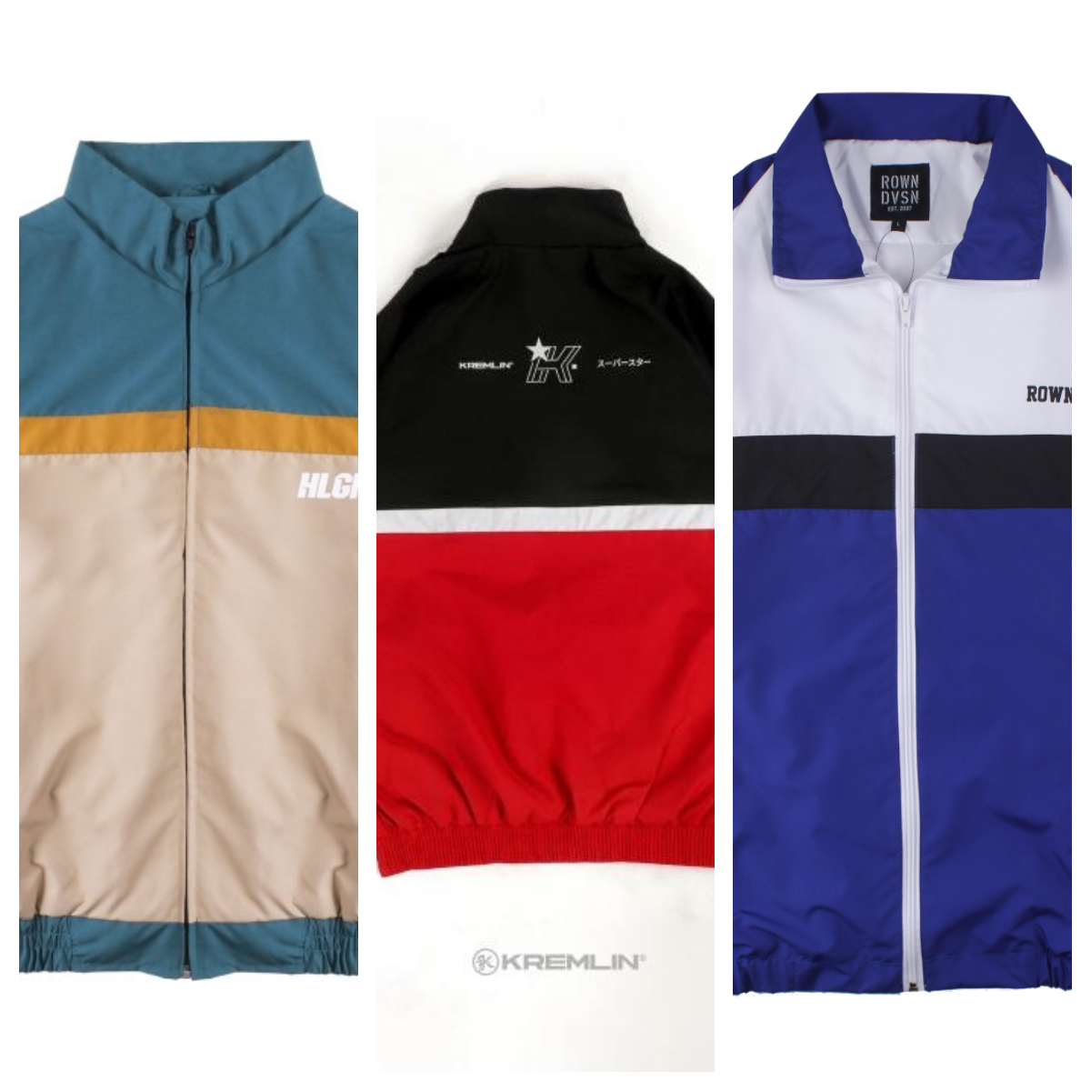 outfit ori brand lokal jaket tracktop